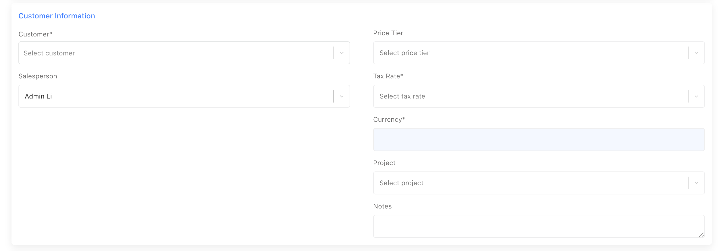 manage quote