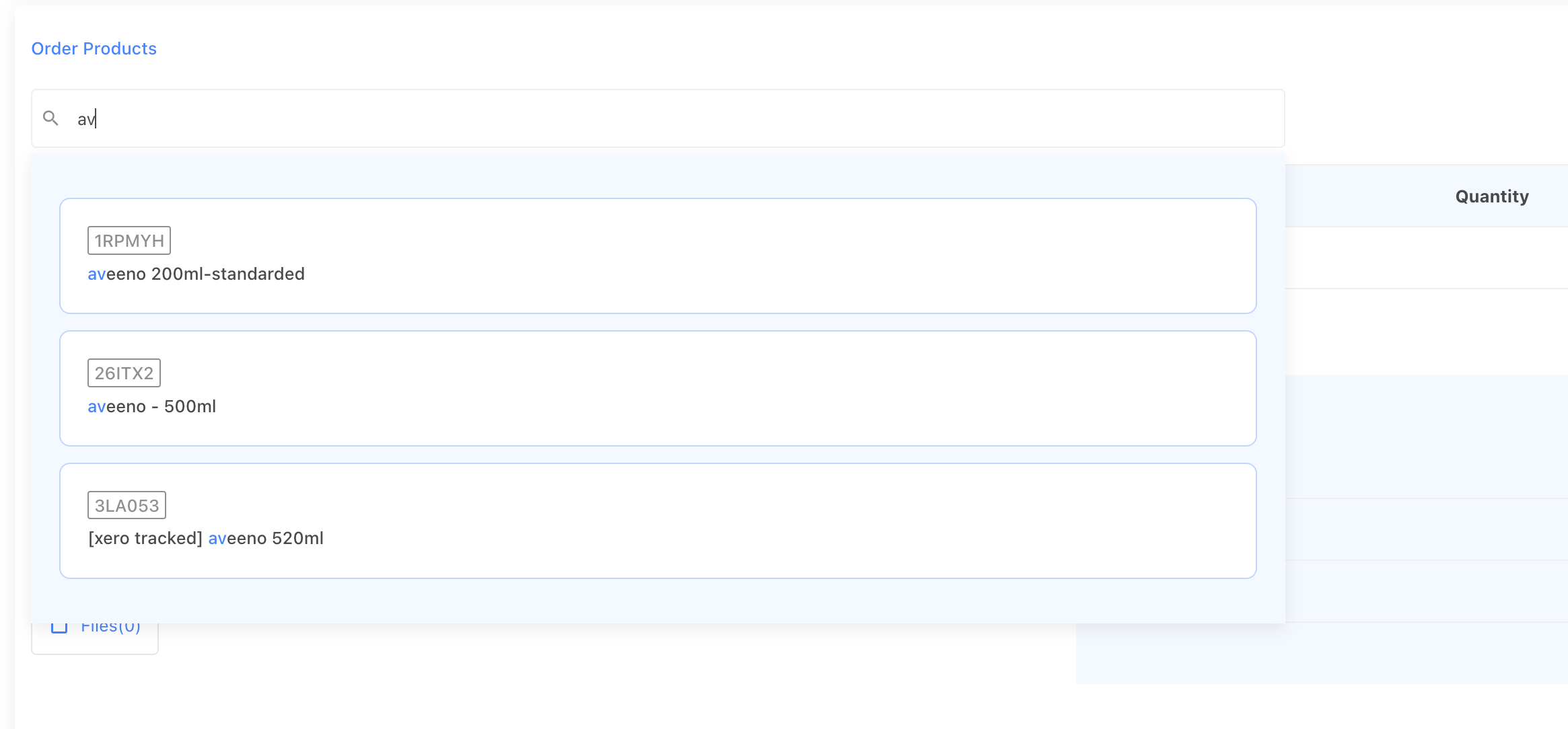 add new sale order - add product by search