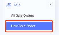 new sale order tab