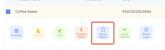navigate to clone product