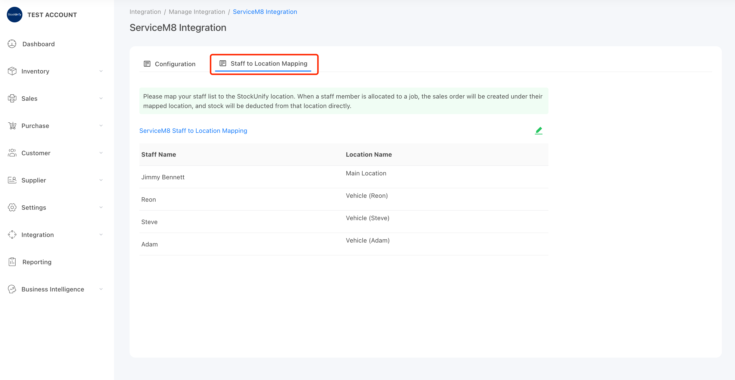 ServiceM8 integration