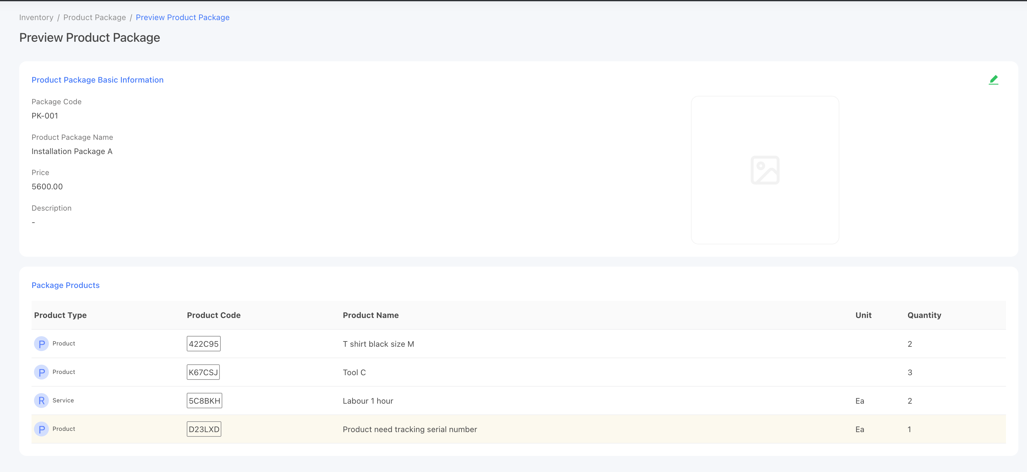 product package sync to servicem8 2